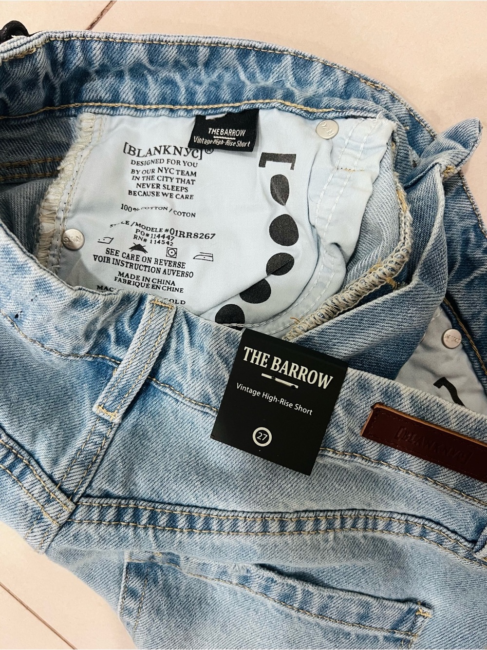 Blanknyc • Women’s The Barrow Vintage High Rise Shorts 27 NWT - Picture 10 of 13